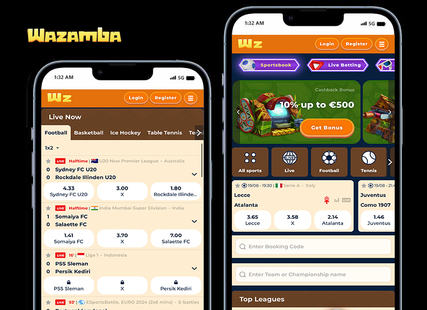 Sports Betting Wazamba 